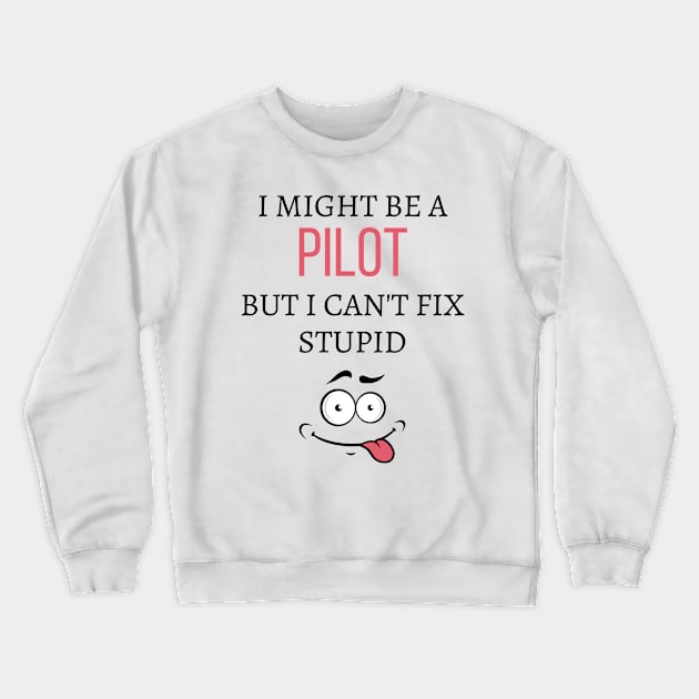 Pilot Crewneck Sweatshirt by Mdath